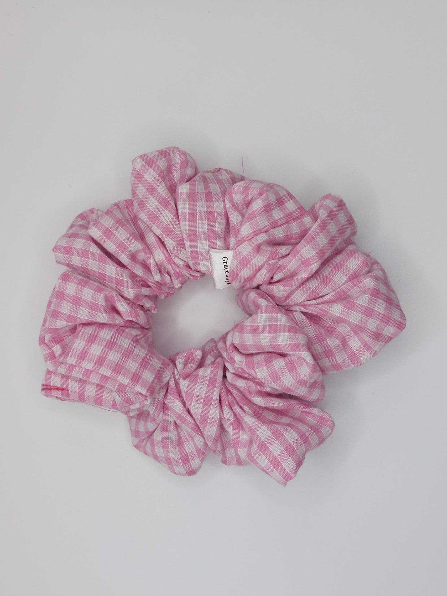 Gingham Scrunchies