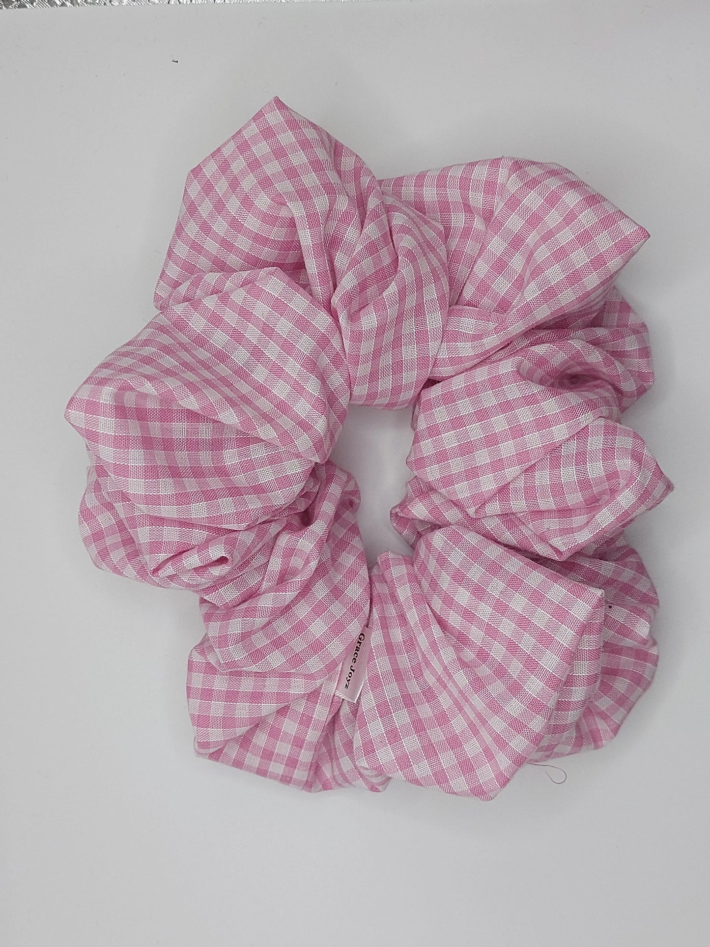 Gingham Scrunchies - Grace Joyz Fashion