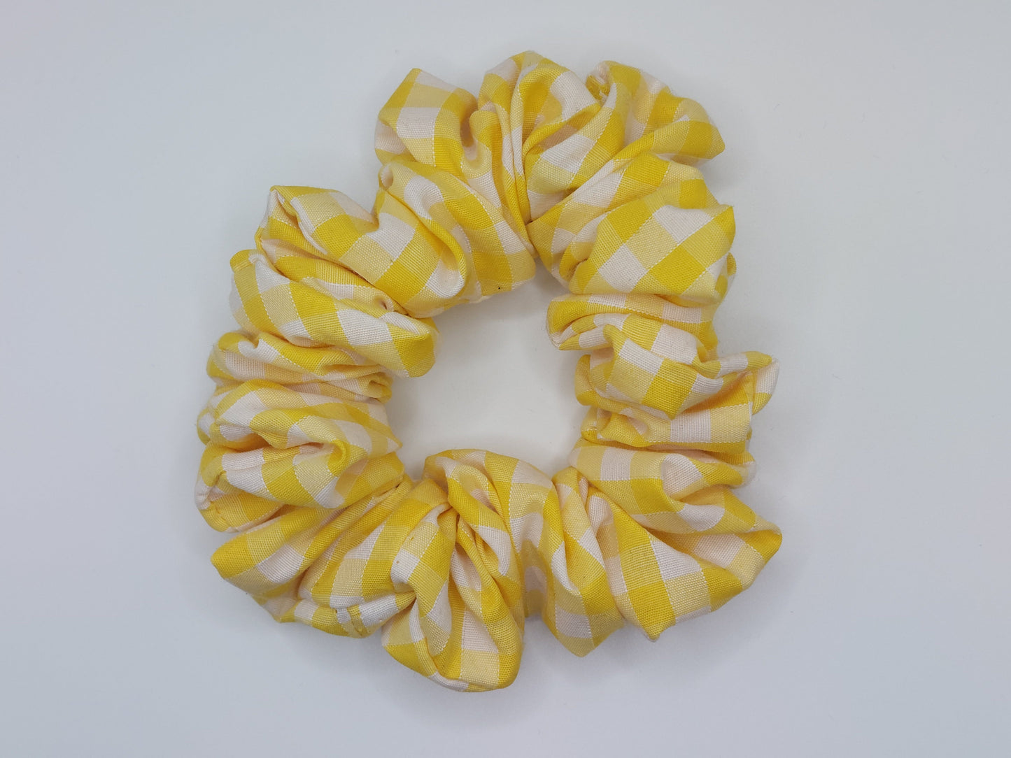 Gingham Scrunchies