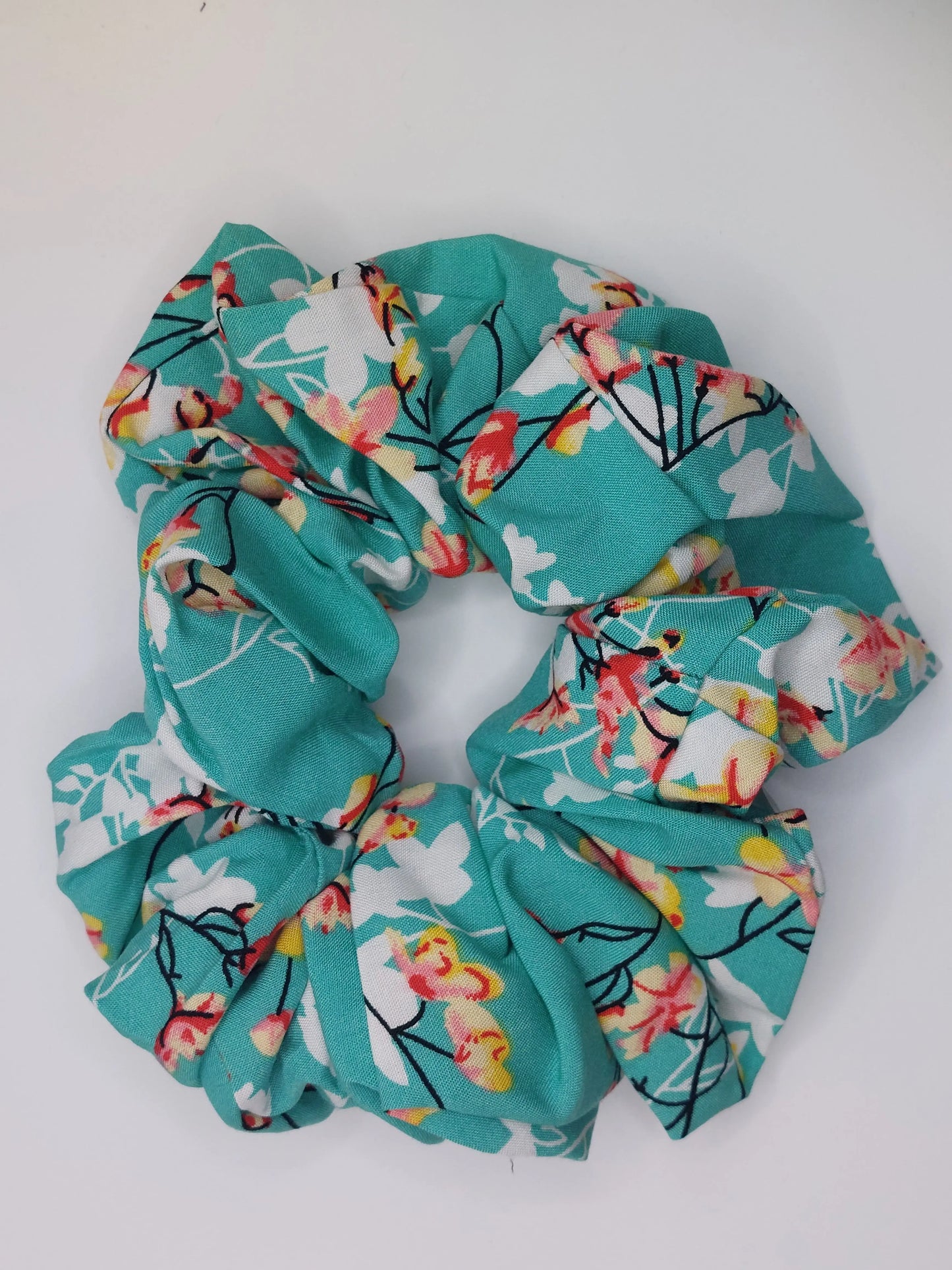 Floral Scrunchies Grace Joyz Fashion
