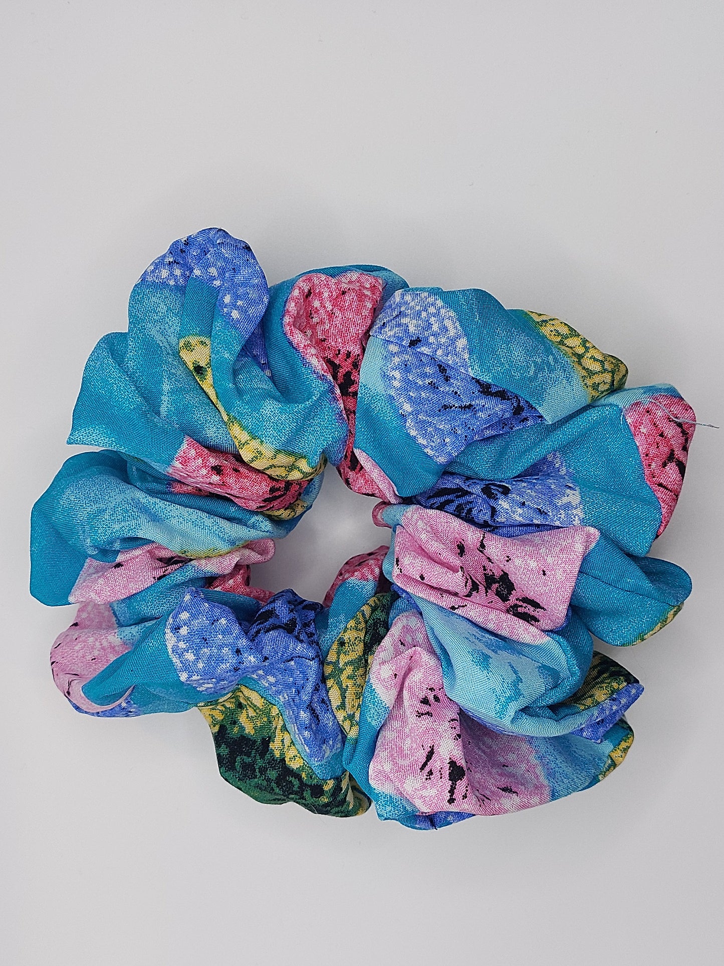 Circle pattern Scrunchie Grace Joyz Fashion