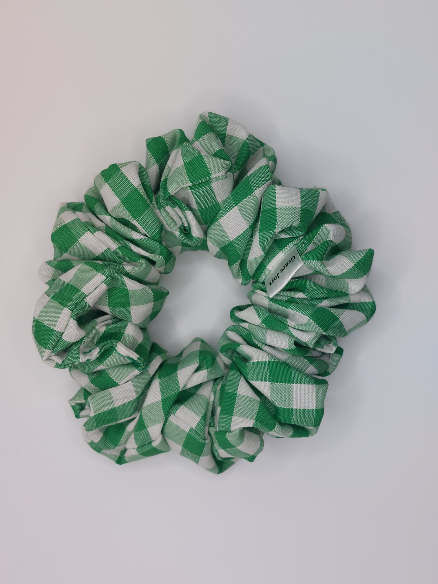 Gingham Scrunchies