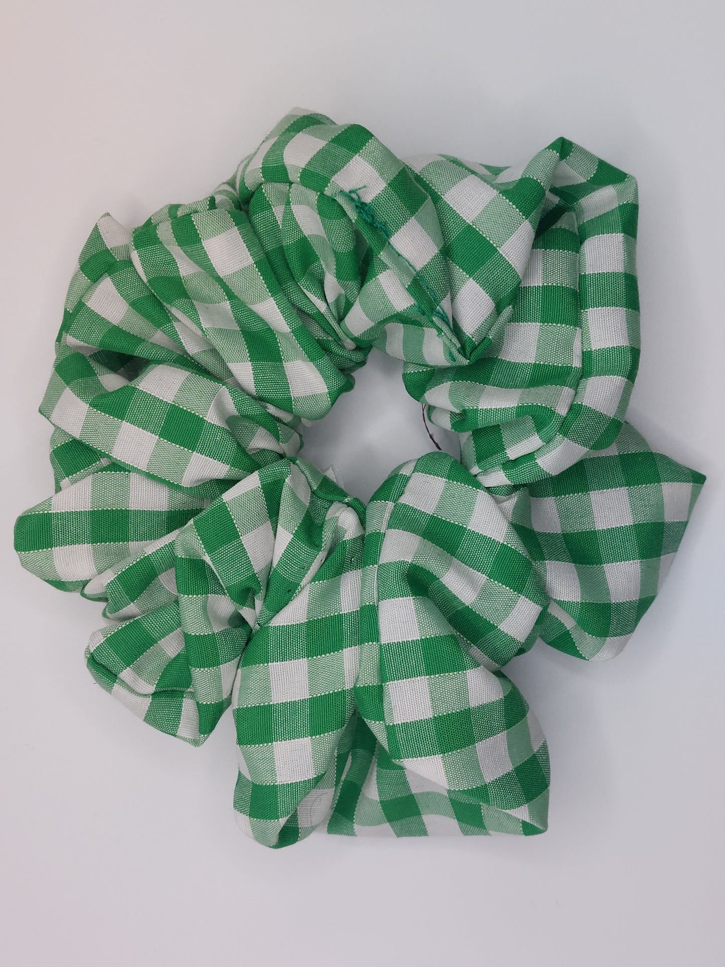 Gingham Scrunchies