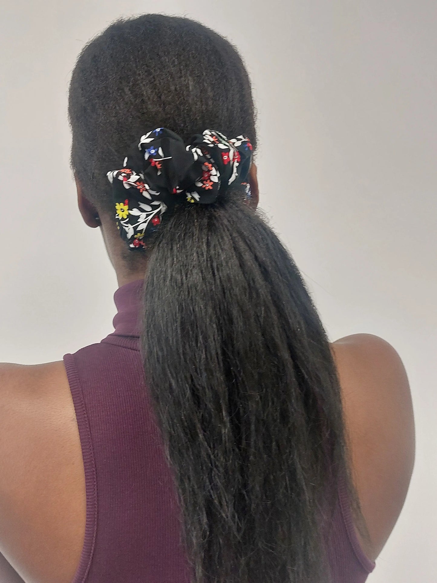 Floral Scrunchies - Grace Joyz Fashion