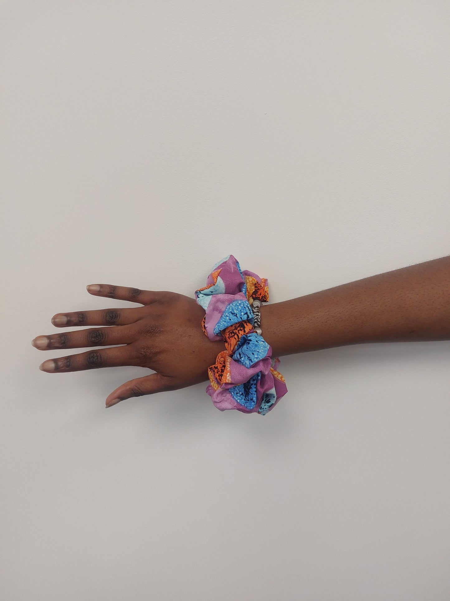 Circle pattern Scrunchie Grace Joyz Fashion