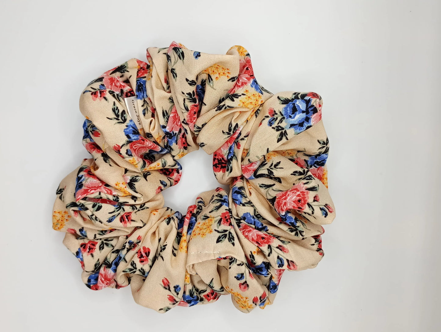 Floral Scrunchies - Grace Joyz Fashion