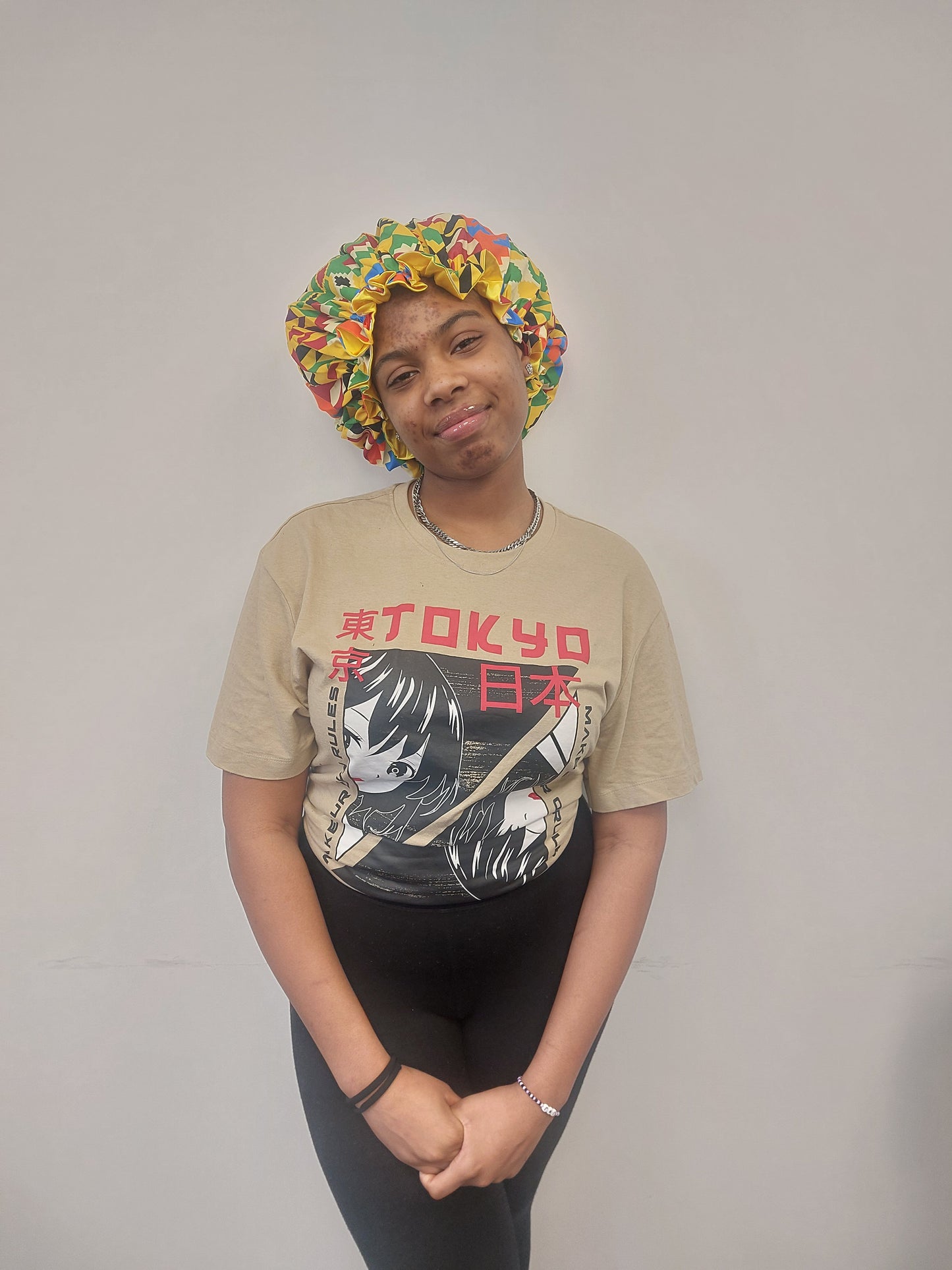 Peace Hair Bonnets - Grace Joyz Fashion