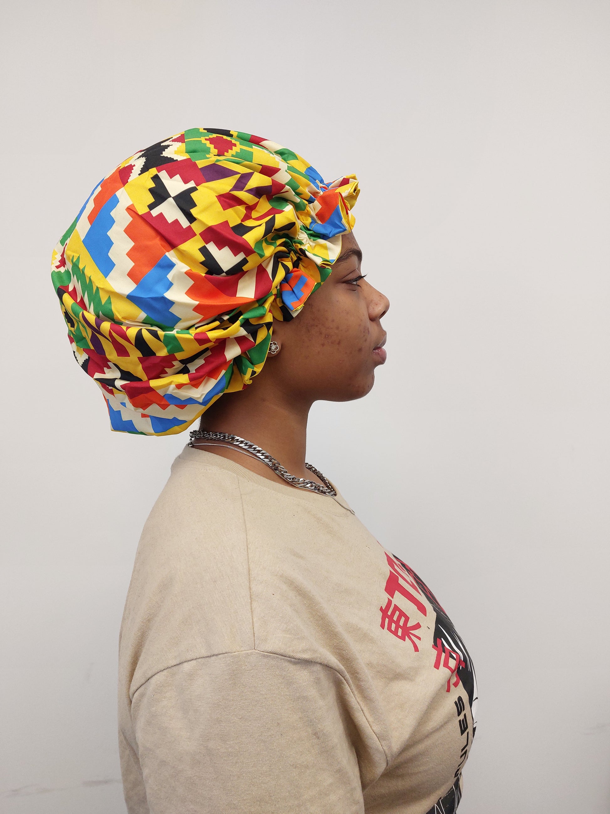 Peace Hair Bonnets - Grace Joyz Fashion
