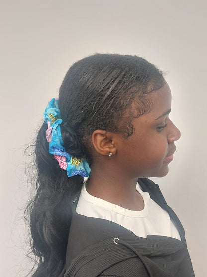 Circle pattern Scrunchie Grace Joyz Fashion