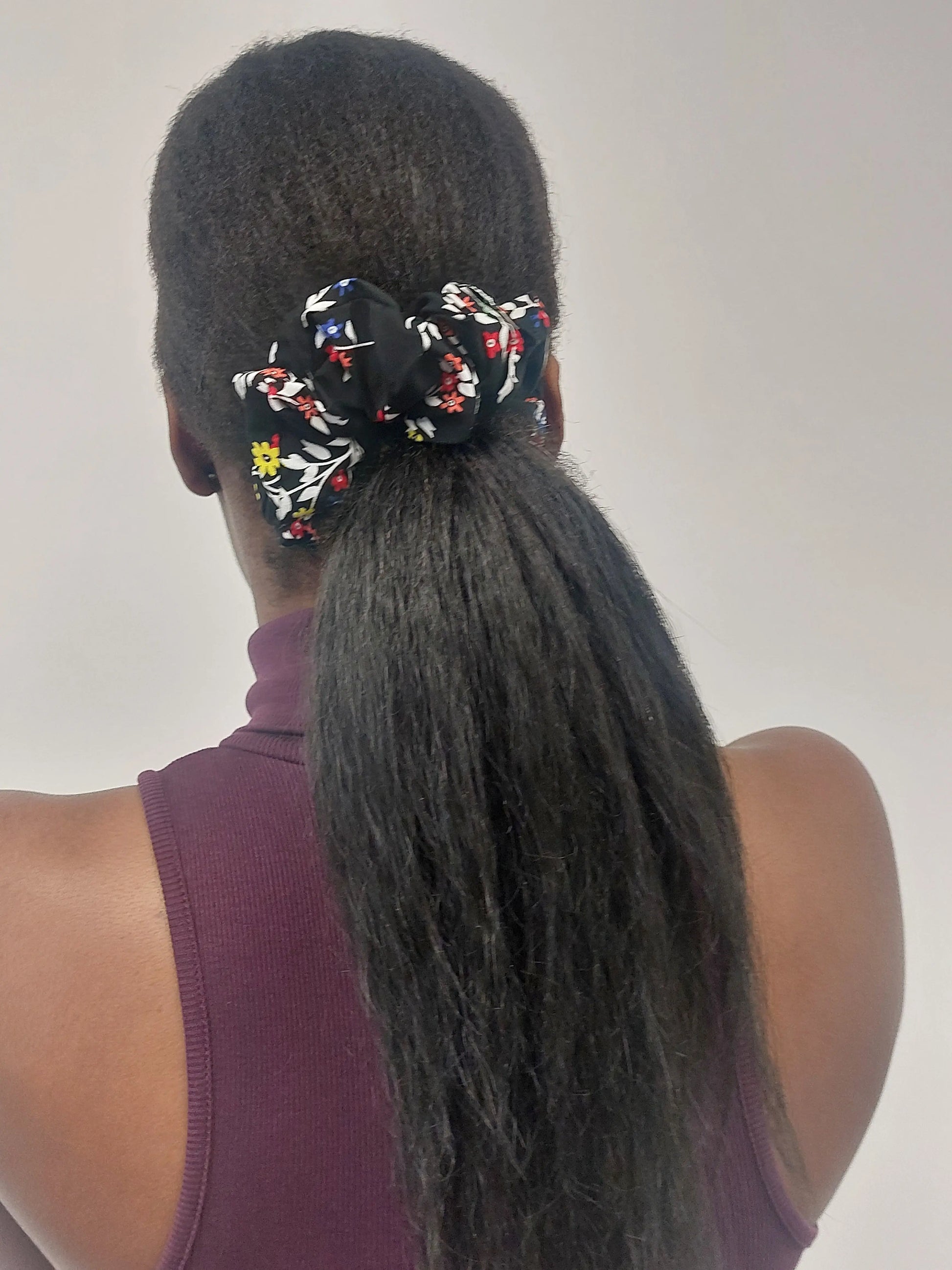 Floral Scrunchies - Grace Joyz Fashion
