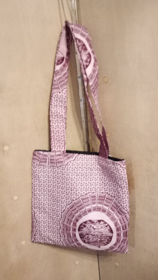 Light Brown Ankara Tote Bag